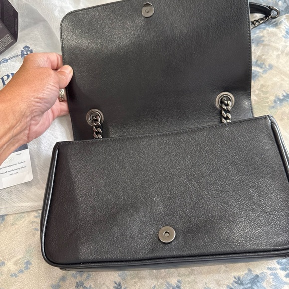 Authentic Prada Patrice Glacé Studded Bag - Picture 8 of 16